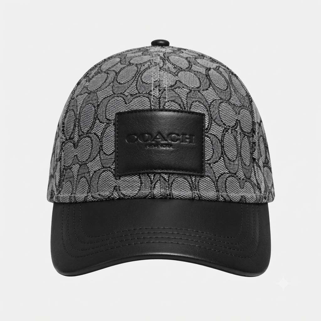 Coach Jacquard cap