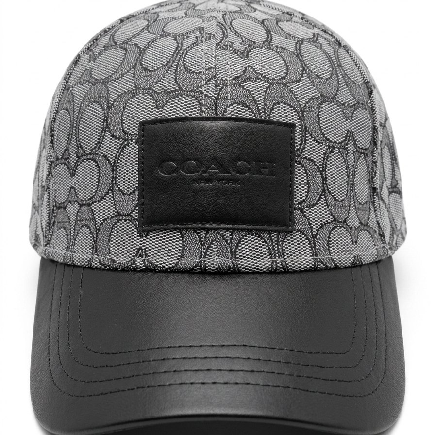 Coach Jacquard cap