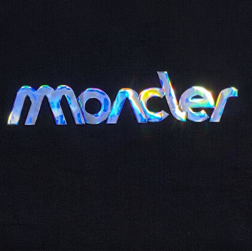 Moncler raised-logo