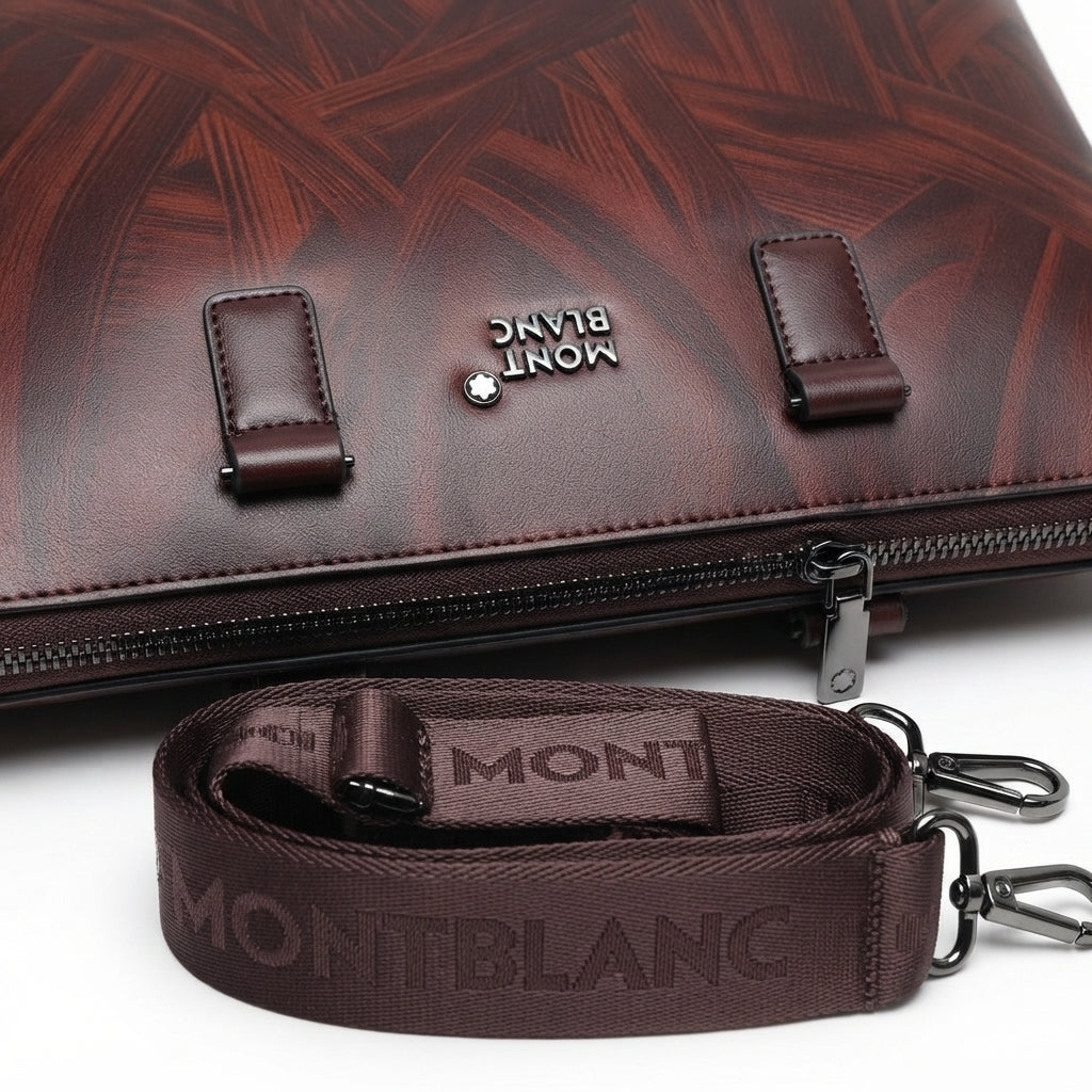Mont Blanc PU leather