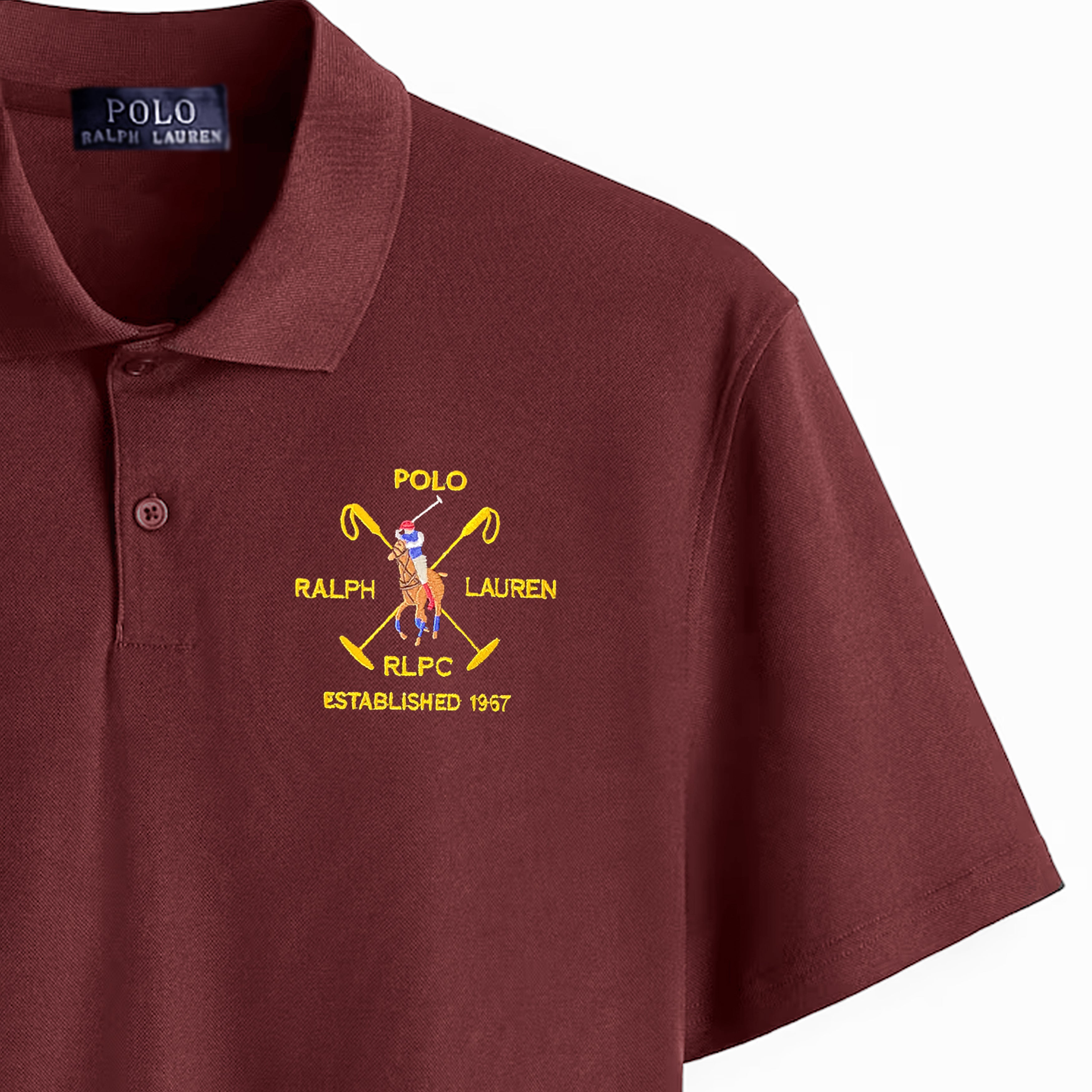 POLO RALPH LAUREN RLPC SHIRT Mehroon 1