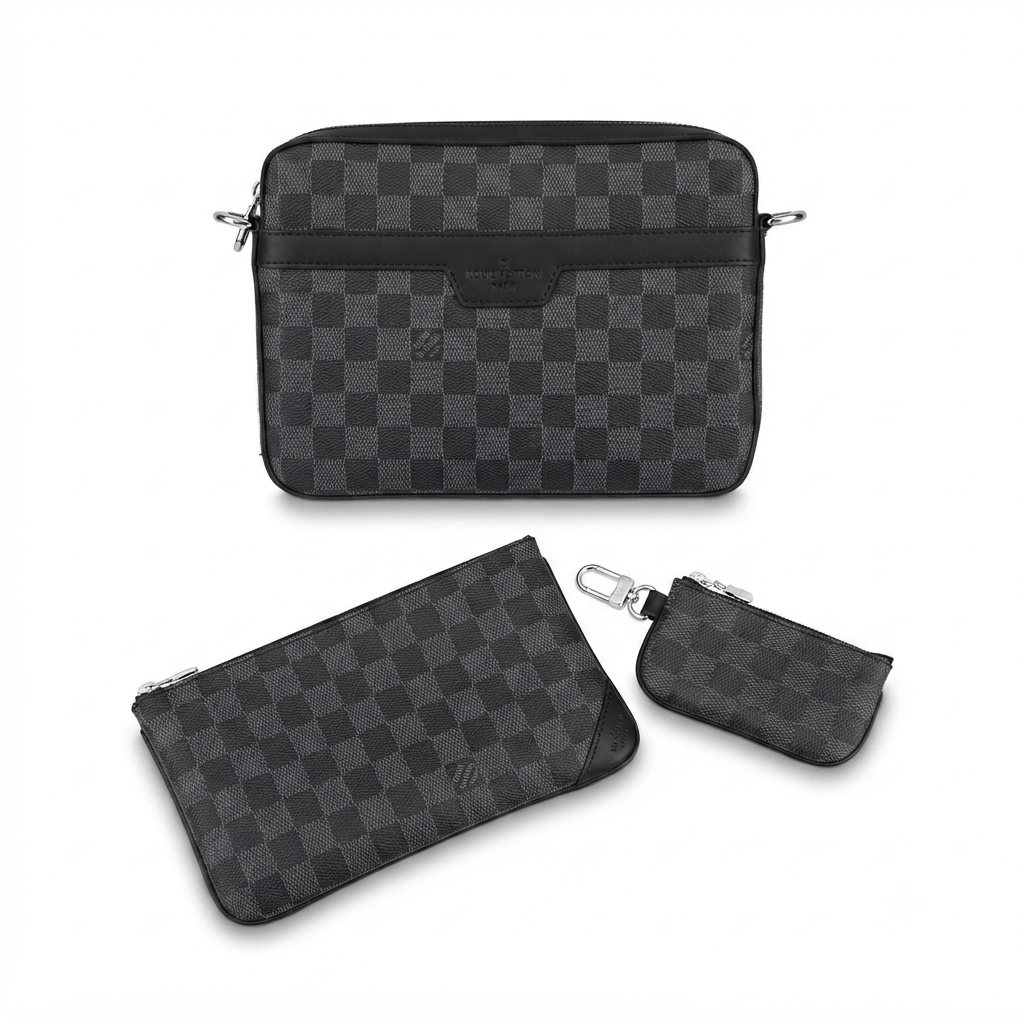 Louis Vuitton Portfolio - Black Portfolios & Pouches, Bags ...