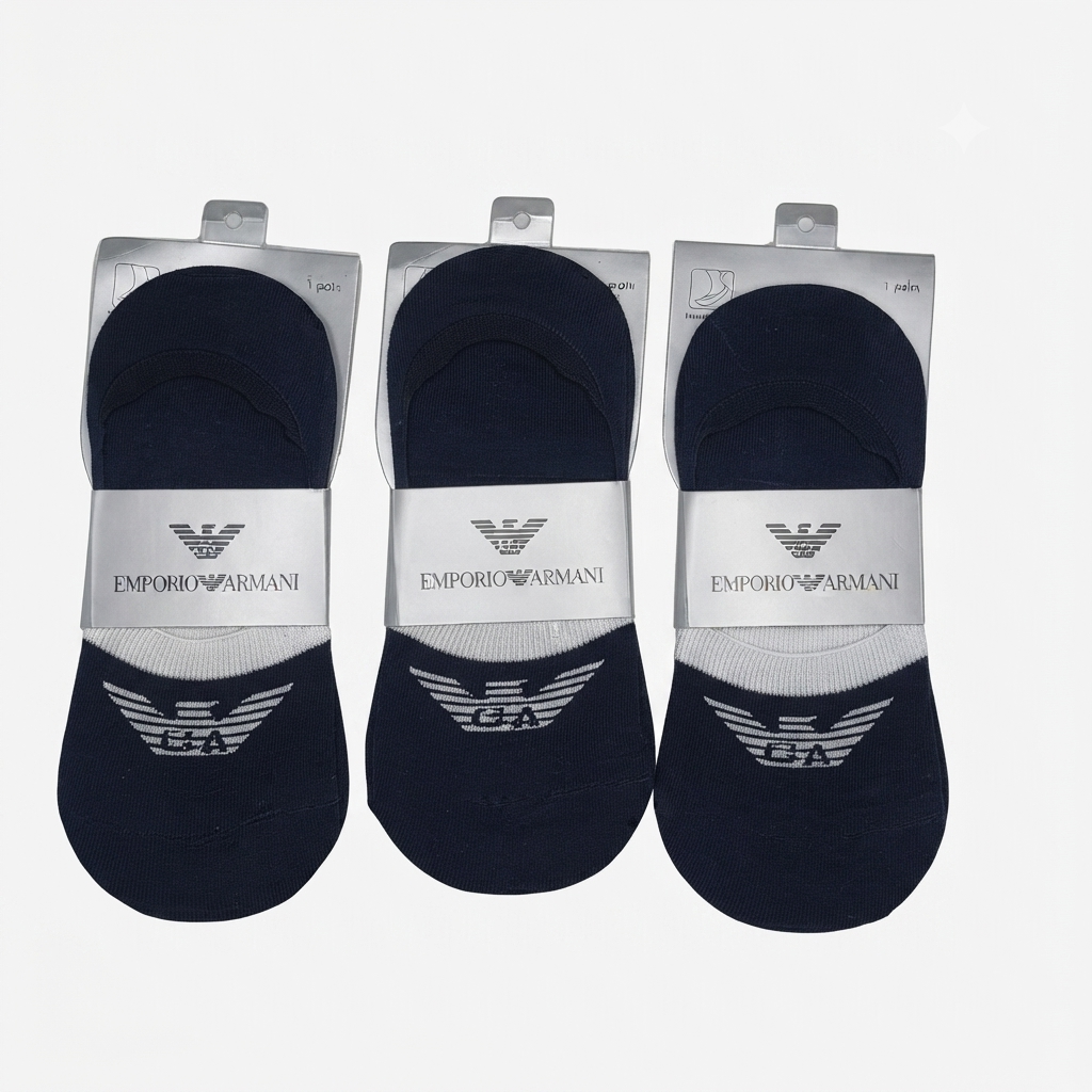 Emporio Armani 3-pack eagle logo.
