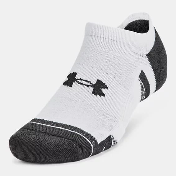 Under Armour White Tech Low Socks 6 Pack