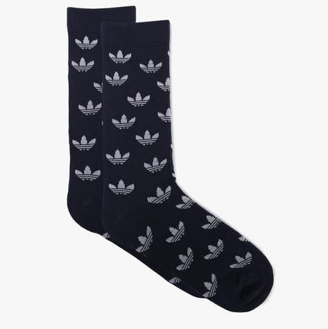 2 Pack Adidas Originals Monogram Full Glitter Crew Socks