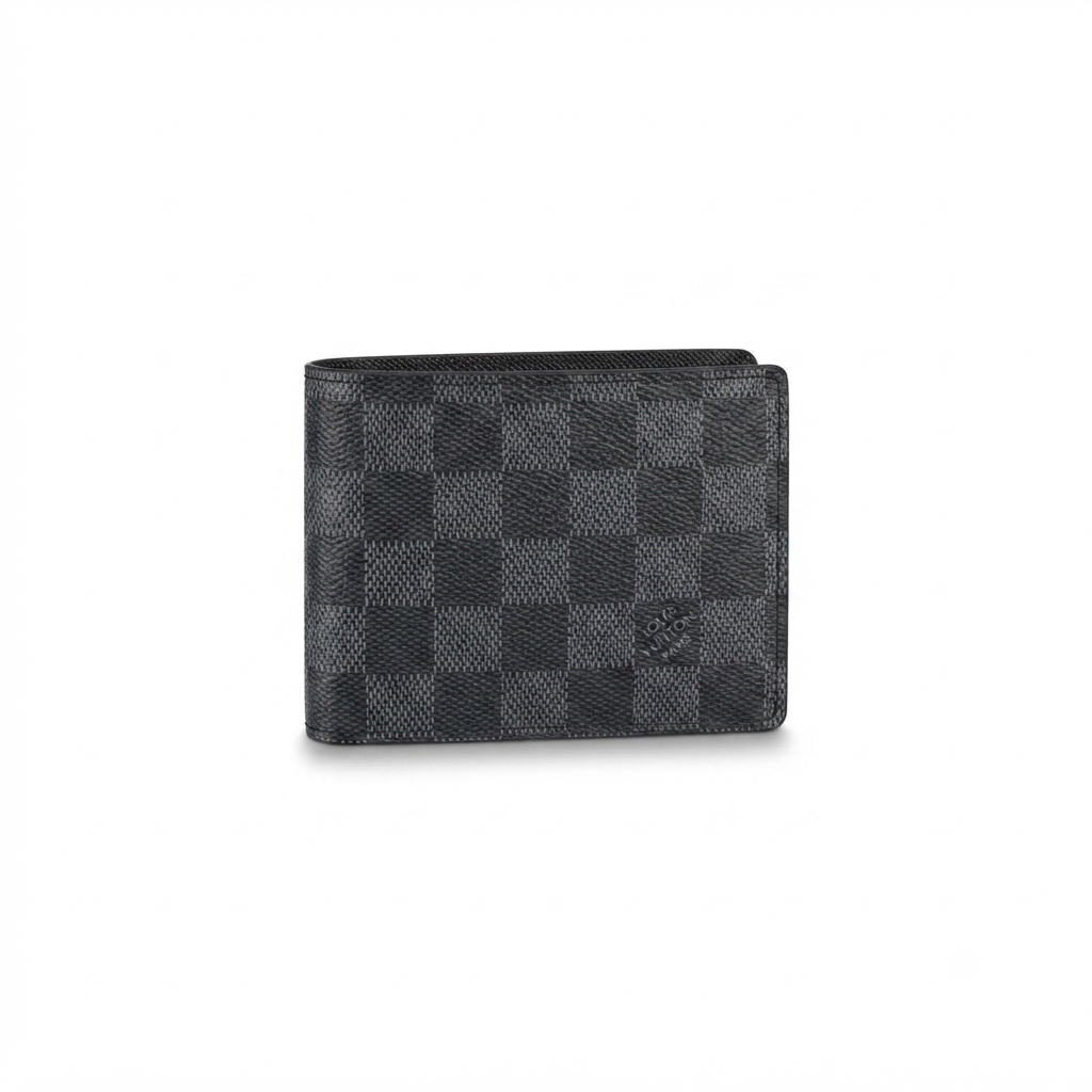 Louis Vuitton black and grey checkerboard