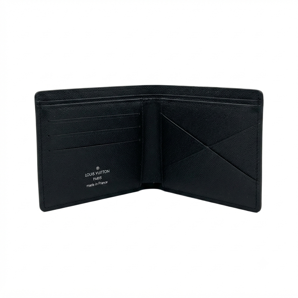 Louis Vuitton black and grey checkerboard