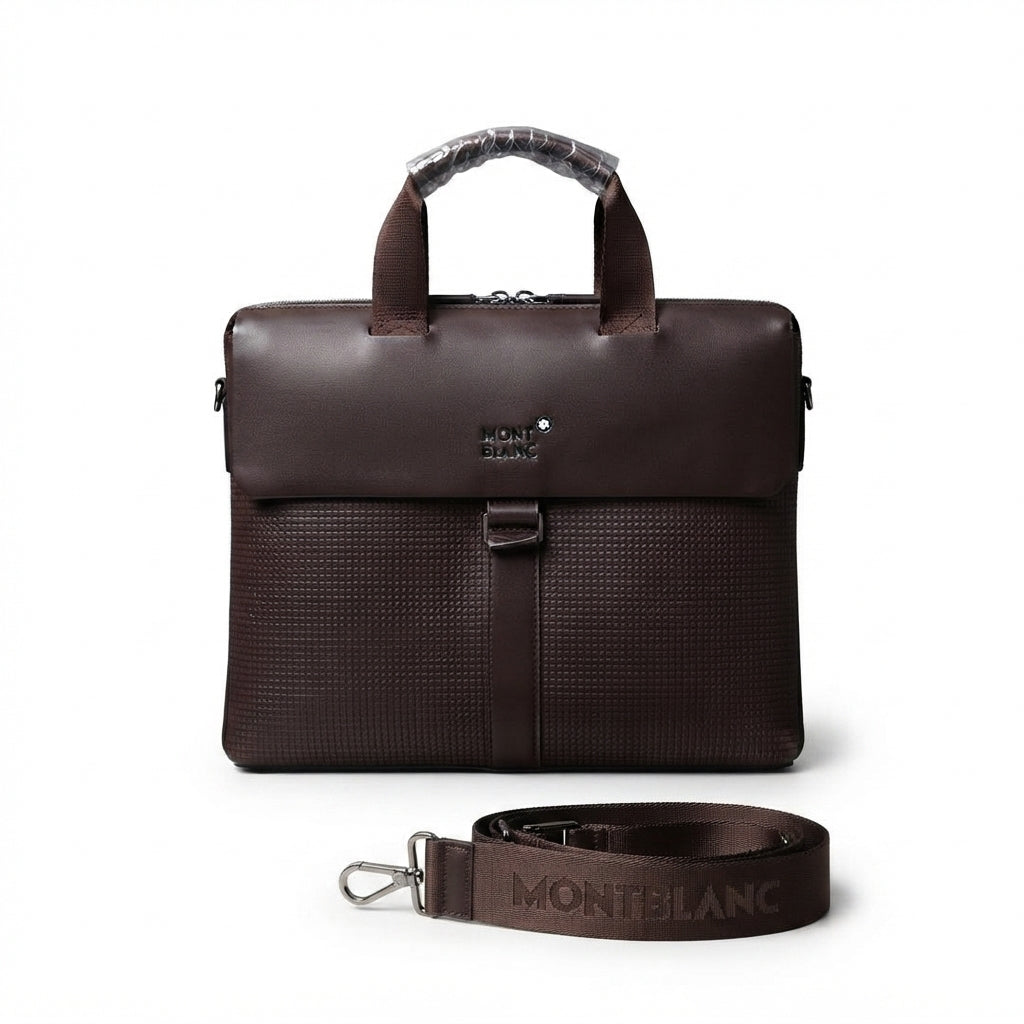 Montblanc laptop  geometric-patterned