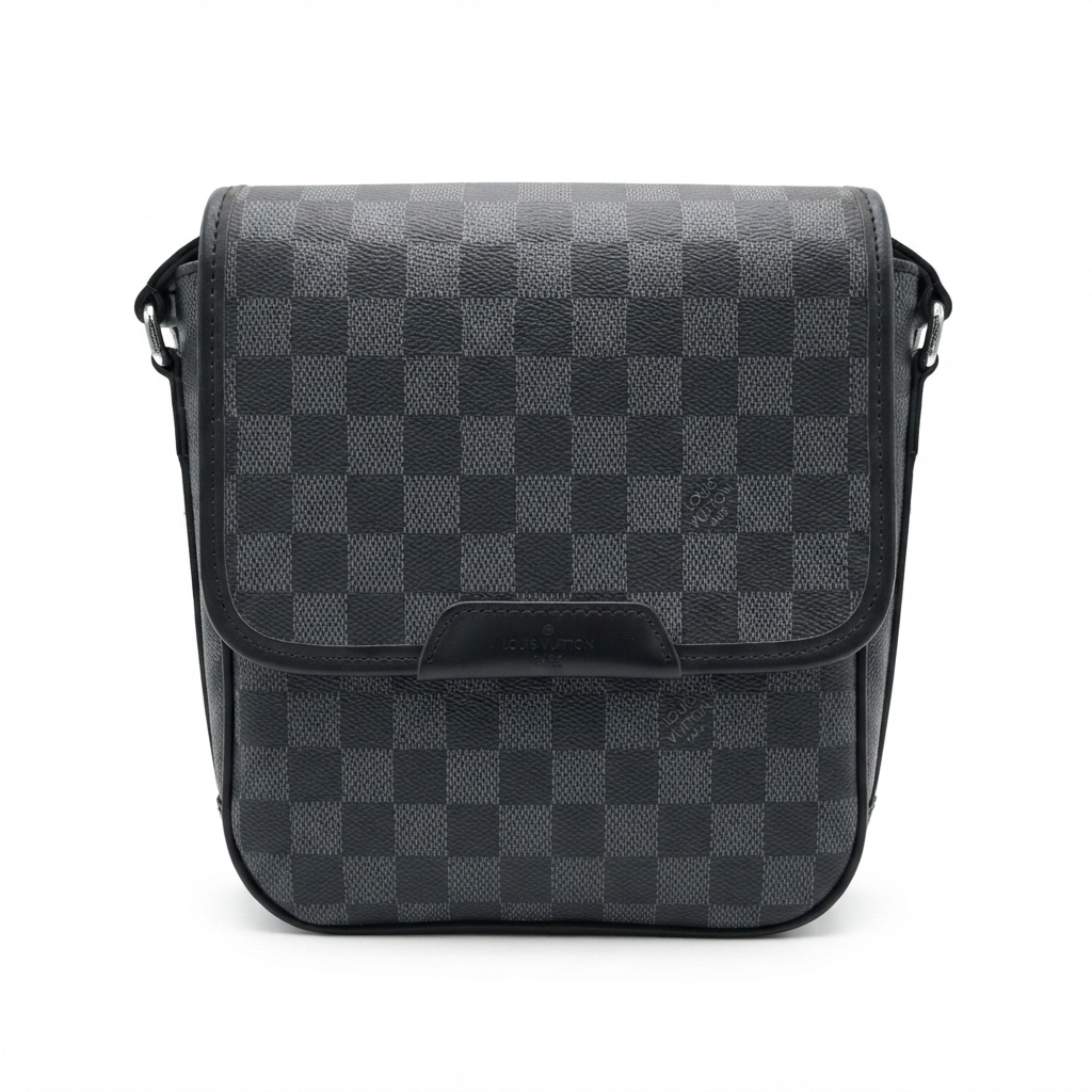 Louis Vuitton District PM messenger Damier Graphite