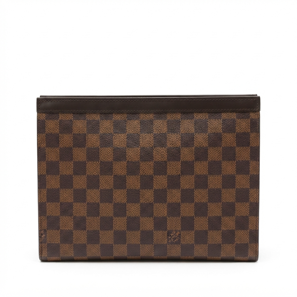 Louis Vuitton signature brown Damier Ebene canvas
