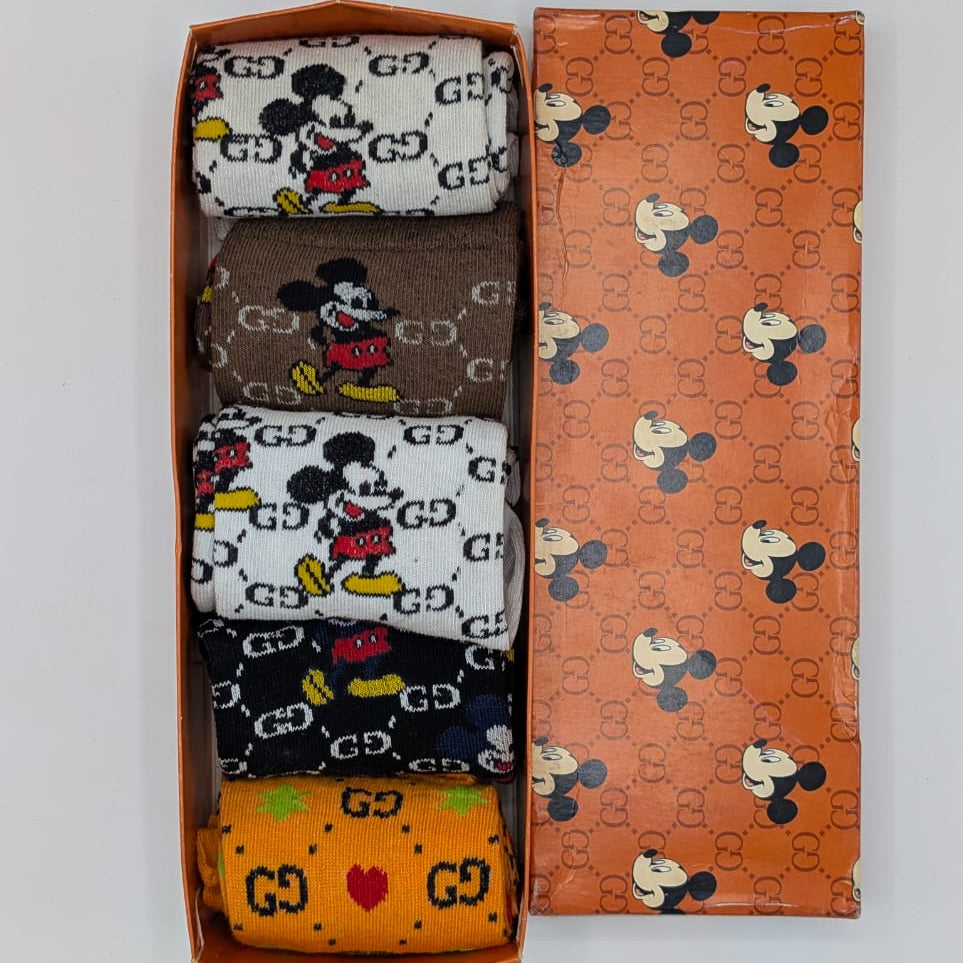 Gucci X mickey mouse socks  .