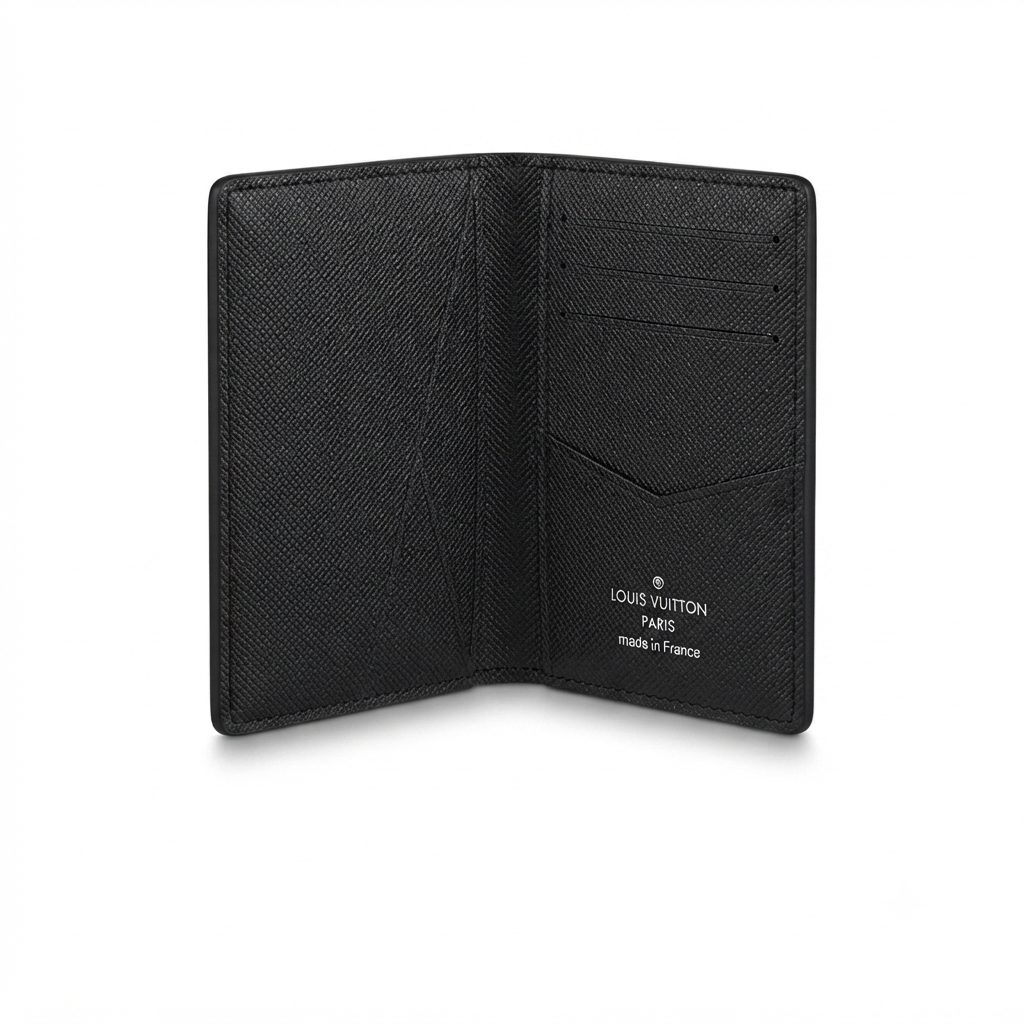 Pocket Organizer Taiga leather  Louis Vuitton